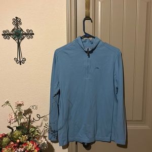 Men’s Small Tommy Bahama Fleece Half Zip Shirt